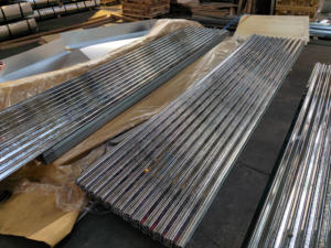 Tôle galvanisée à chaud anti-corrosion, délai de production court, tôle d'acier galvanisée pour atelier - Product Image 2