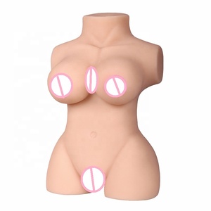 Masturbateur sexuel en 3D, poitrine réaliste, vagin artificiel, cul homme, jouets sexuels - Product Image 1