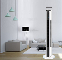 Ventilateurs de sol électriques en plastique, oscillants, sans pales, pour une ventilation optimale