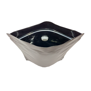 Sac en papier kraft noir, pochette à fermeture éclair pour le café, debout, 9/8oz, en stock - Product Image 6