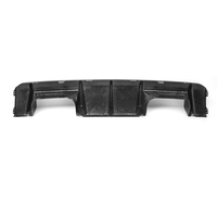 Spoiler de pare-chocs arrière en fibre de carbone sèche préimprégnée style OEM pour BMW M3M4 G80G82, compatible avec le diffuseur arrière