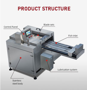 横の生ヒラメサバシーブリームバススナッパーマグロサーモンフィッシュスライサー寿司用スライサー - Product Image 6