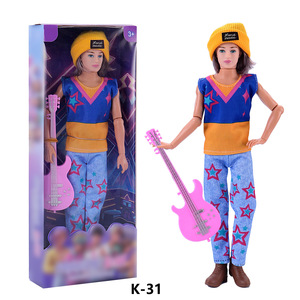 Moda K-Star Idol Aksiyon Figürleri Kör Kutu Stili Vinil Bebek Seti Hareketli Eklemler Müzik Grubu Oyuncakları Kızlar için 11.5 inç - Product Image 2