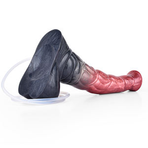 NNSX diskon besar 11 inci Dildo Squirting s Dildo hewan kuda realistis Dildo tebal Dildo vagina progresif - Product Image 6