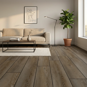 Suelo de Madera para Interiores Premier de 12 mm, Resistente al Desgaste AC4, HDF Laminado, Tipo Click, Estilo Europeo, en Oferta - Product Image 1