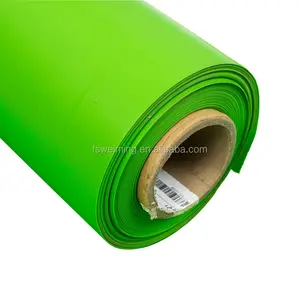 소프트 불투명 녹색 컬러 플라스틱 PVC 박막 편지지