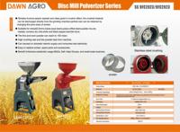 Moulin à Grains Électrique en Acier Inoxydable 250kg/h – Broyeur de Farine pour Petites Entreprises, Idéal pour Maïs et Épices