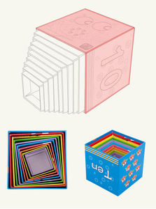 Personalizzato Eco Friendly Cartoon colorato scatola di carta creativa impilabile blocchi di costruzione impostati altri giocattoli educativi - Product Image 6