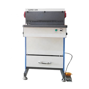 Machine de reliure à perforation multi-matrices Super600, perforatrice industrielle robuste pour livres, perforatrice à fil, état neuf, moteur, <span class=keywords><strong>restaurant</strong></span> - Product Image 3