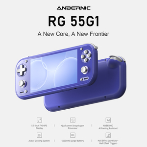 Console de jeu portable Android Anbernic RG 55G1, écran tactile 5,5 pouces 1080P, console de jeux rétro, jeux PS2, WIFI, Snapdragon G1 Gen 2 - Product Image 3