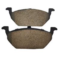 Nuevas Pastillas de Freno Traseras de Cerámica Premium Kewosien D768A ZHP458 1J0698151A para VW Audi Besturn Jetta MG Roewe