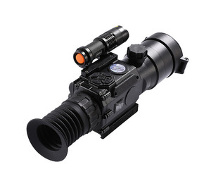Mira digital de visión nocturna infrarroja de alta resolución resistente al agua 11X Alcance de largo alcance táctico recticle Hunt grabación telescopio - Product Image 3