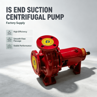 Pompe à eau anti-incendie à aspiration axiale à pression stable et débit élevé pour projet d'hydrant commercial