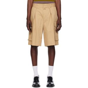 Custom Casual Cotton Twill Oversize Baggy <b>Shorts</b> Side <b>Pockets</b> Pleated Cargo <b>Shorts</b> <b>Zip</b> Fly Pleated <b>Shorts</b> for Men - Product Image 1