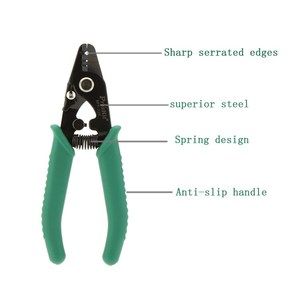 <span class=keywords><strong>Proskit</strong></span> Tools 8PK-326 Pelacables de fibra óptica Pelacables óptico Certificado CE MFI Certificado Empalmador de fusión de fibra TW Precio Otdr - Product Image 5