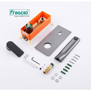 Vòi lavabo âm tường đơn tay cầm Frascio CE, chất liệu đồng thau, dành cho khách sạn hoặc nhà ở, vòi lavabo cao cấp - Product Image 6