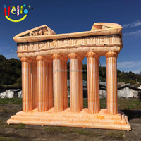 Modèle de colonne gonflable personnalisé temple grec ancien décorer accessoires de pilier