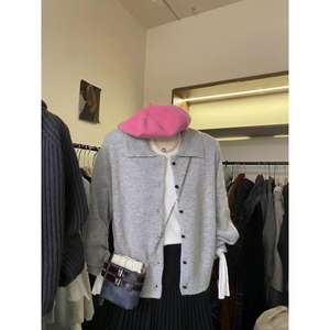 Sac seau en jean avec cordon de serrage en cuir et doublure intérieure pour femme - Product Image 3