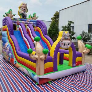 Toboganes Inflables de Alta Calidad, Castillo Inflable Comercial con Tobogán, Casa de Brinco <span class=keywords><strong>Super</strong></span> <span class=keywords><strong>Mario</strong></span>, Parque Infantil para Niños - Product Image 5