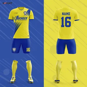 运动服男士足球服复古足球服儿童泰国供应商足球服
