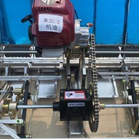Transplanteur de riz à 6 rangs CE à prix abordable, équipement agricole de plantation, machine à repiquer les semis portative