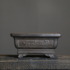 Yixing Unglazed Handmade <strong>Pot</strong> Cloudfeet <strong>Pot</strong> - Product Image 1