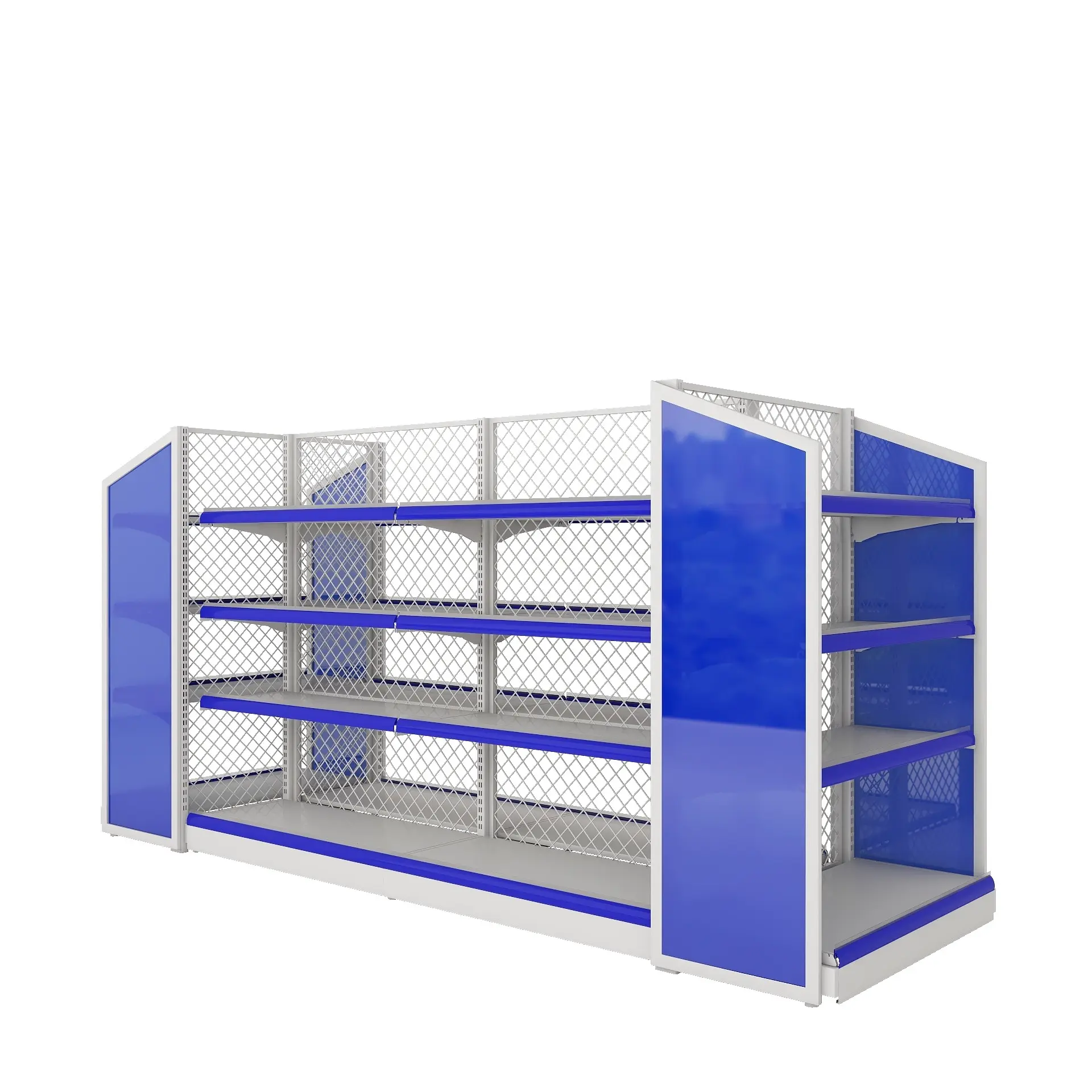 Easy To Assemble shelf for Shop Display Metal Racks store shelves