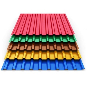 Lamiera per Tetti in Acciaio Zincato Preverniciato PPGI Anticorrosione a Prezzo Competitivo, Tegole Metalliche per Edilizia - Product Image 5