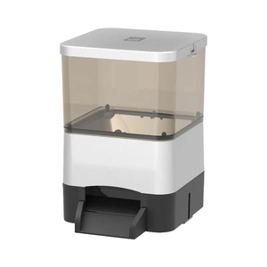 USMILEPET meilleur vendeur moderne automatique mangeoire à poissons en plastique étang Aquarium <span class=keywords><strong>Koi</strong></span> alimentation Machine batterie bouteilles d'eau meilleur article de Charge - Product Image 2