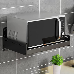 JH-Mech Giá Đỡ Lò Vi Sóng Giá Treo Giá Sắp Xếp Lưu Trữ Kệ Gắn Tường Lò Vi Sóng Một Lớp - Product Image 6