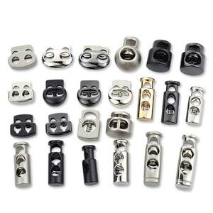 धातु कॉर्ड लॉक स्टॉपर एंड जस्ता मिश्र धातु समायोज्य धातु वसंत कॉर्ड लॉक स्टॉपर - Product Image 5