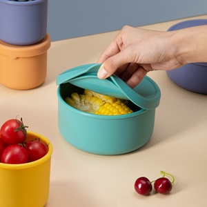 Recipientes Apilables para Hacer <span class=keywords><strong>Pizza</strong></span>, Caja para Masa de <span class=keywords><strong>Pizza</strong></span> Multicolor, Recipientes de Silicona para Fermentar Masa de <span class=keywords><strong>Pizza</strong></span> con Tapas - Product Image 3