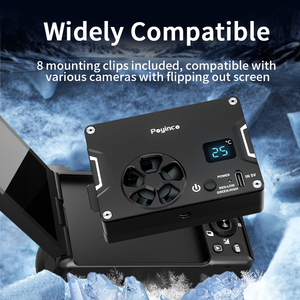 Ventilador de refrigeración de la <span class=keywords><strong>C</strong></span>ámara Sistema de refrigeración externo de la <span class=keywords><strong>c</strong></span>ámara para <span class=keywords><strong>Sony</strong></span> 2/2/2/2/<span class=keywords><strong>A7</strong></span> IV/A7S III/A7C/A7C II/A7CR/A6700/FX3/FX30 - Product Image 3