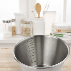 Tazza di misurazione da 1000ml con bilancia graduata scatola di strumenti di misurazione in plastica in metallo da 48 per Jigger di tè al latte liquido-per uso quotidiano - Product Image 3