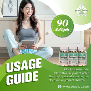 Gélules d'huile de poisson oméga-3 à revêtement entérique – Sans arôme de poisson, favorisent la santé oculaire pour les personnes soucieuses de leur vision, haute puissance, à prendre quotidiennement - Product Image 6