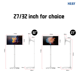 HRAY Pantalla LCD TFT de 27 Pulgadas, 300 Nits de Brillo, Cristal Antideslumbrante AG para Reproducción de Video Familiar, OEM, ODM, Venta al Por Mayor - Product Image 3