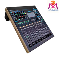 Consola mezcladora de sonido profesional equipo de estudio de sonido digital Altavoces controladores de 16 canales