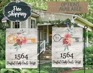 30*45 सेमी लोहे के पोल प्रचार कस्टम धातु ध्वज स्थायी उद्यान ध्वज उद्यान ध्वज - Product Image 5