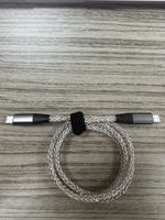 Câble de données magnétique RGB en alliage d'aluminium, lumineux, à dégradé de couleurs, charge ultra-rapide pour Micro Type-C 8PIN iPhone