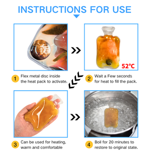 Werkseitig auf aktiviertes wieder verwendbares <span class=keywords><strong>Gel</strong></span> Hot Pack Instant Hand wärmer <span class=keywords><strong>Heat</strong></span> <span class=keywords><strong>Pad</strong></span> Hot & Cold Packs - Product Image 4