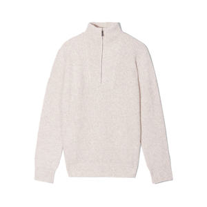 Cárdigan de Invierno para Hombre con Cuello Camionero, Cierre de Cremallera, Tejido Transpirable de 320g para Combinar con Otras Prendas - Product Image 1