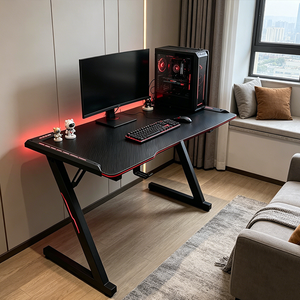 Escritorio para Computadora <span class=keywords><strong>Gamer</strong></span>, Ajustable en Altura, Eléctrico, para Estudio y Videojuegos, Venta al Por Mayor Yuantu - Product Image 2