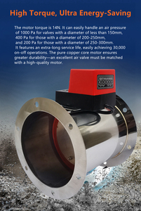 วาล์วผีเสื้อสแตนเลสแบบไฟฟ้าปิดสนิท (14N) สำหรับใช้งานกลางแจ้ง-ทนความร้อนสูง ดีไซน์สำหรับงานอุตสาหกรรม - Product Image 6