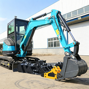 Excavadora de 3.5 Toneladas con Motor EPA, Mini Excavadora Agrícola de 1, 2 y 3 Toneladas, Miniexcavadora Hidráulica de Orugas - Product Image 3