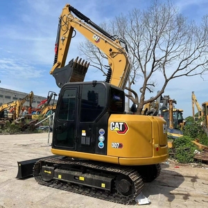 Mini-excavatrice sur chenilles hydraulique CAT 307 306 307 d'occasion, 5,5 tonnes, avec composants principaux : moteur, pompe, moteur, engrenage - Product Image 3