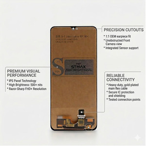 Écran LCD de remplacement original Anfyco <span class=keywords><strong>6</strong></span>,7 pouces pour <span class=keywords><strong>A22</strong></span> 4G, assemblage numériseur capacitif multi-touch Incell haute qualité - Product Image 5