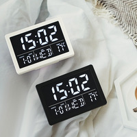 Horloge électronique Led réveil Saat Dementia horloge bureau et Table horloge numérique