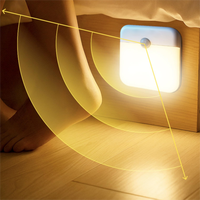 Veilleuse LED automatique sans fil intérieur PIR capteur de mouvement maison intelligente lumières pour armoire placard sécurité éclairage domestique intelligent