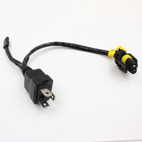 FSYLX H4 faisceau de relais 12V H4 Hi Lo faisceau voiture Auto moto H4 bi-xénon HID contrôleur relais câble faisceau connecteur de prise