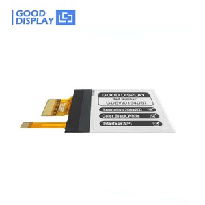 GDEY0154D67-FL04 Écran E-Ink SPI 1,54 pouce 4 niveaux de gris avec éclairage frontal, module E-Paper clair résistant aux intempéries - Product Image 4